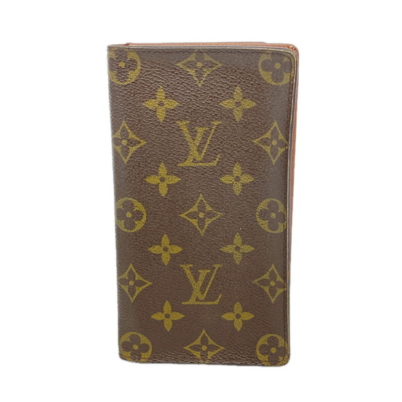 LOUIS VUITTON Accessories - Louis Vuitton Monogram Portecarte Credit Wallet M60825 Brown (Men's/Women's)